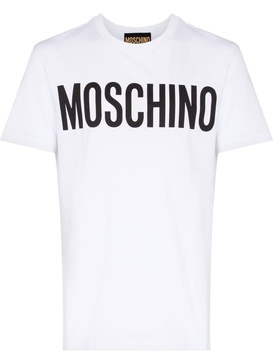 Moschino Logo Printed Crewneck T-Shirt