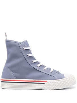 RWB-stripe high-top sneakers