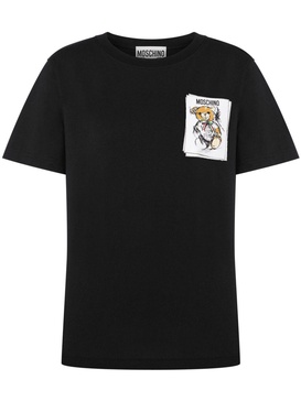 Moschino T-Shirt With Teddy Bear Print