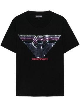 Emporio Armani Logo Cotton T-Shirt