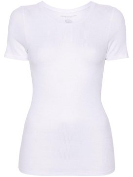 Majestic Ribbed Viscose T Shirt