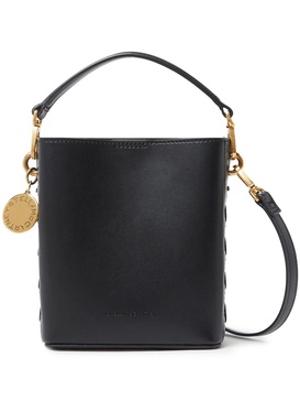 Frayme faux-leather bucket bag