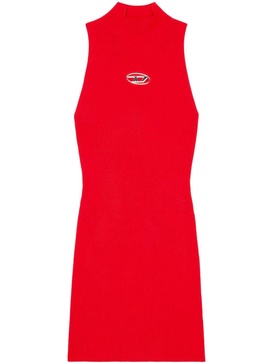 Diesel M-Onervax Dress With Logo Plaque