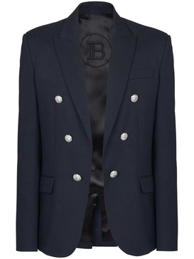 Wool Double-Breasted Blazer 