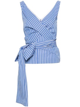 Dries Van Noten Striped Sleeveless Top