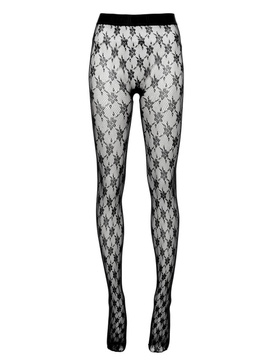 floral lace tights