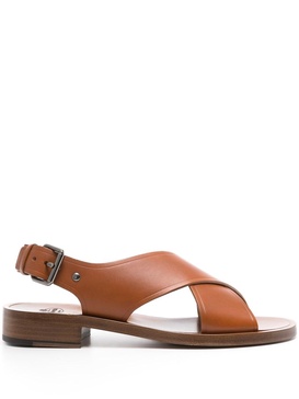 Church'S Flat Leather Sandal