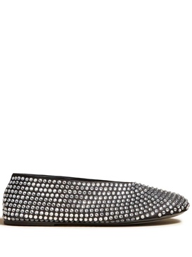 The Marcy ballet flats with rhinestones