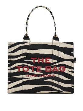 The Large Zebra Canvas  Tote