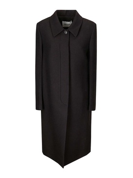 Wool Twill Single Mac Coat