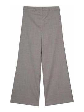 Wide wool trouser