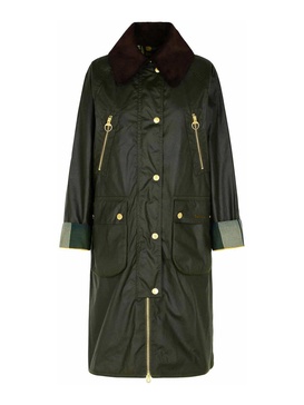 Ebberston Green Waxed Cotton Parka