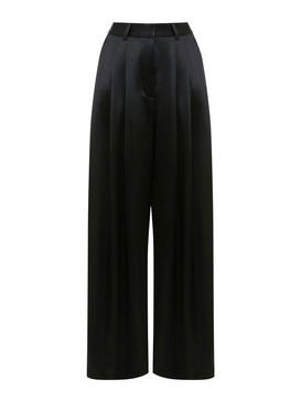 High-rise wide-leg trousers