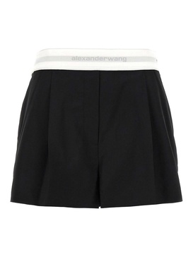 High Wasted Pleated Shorts