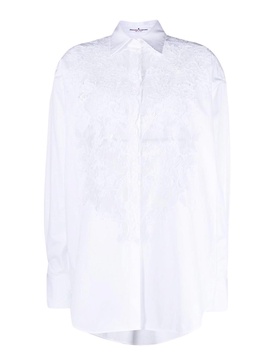 Lace pattern shirt