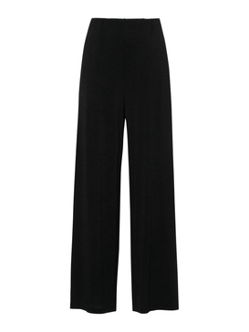 Pantaloni In Jersey Crepe - Nero / M