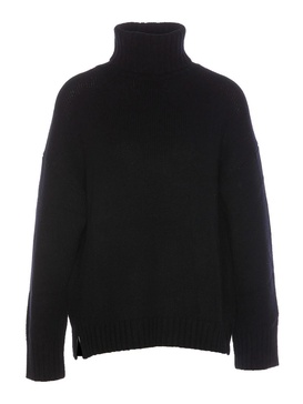 Black Turtleneck Sweater