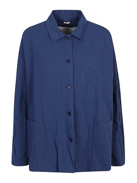 Denim Cotton Caban Jacket