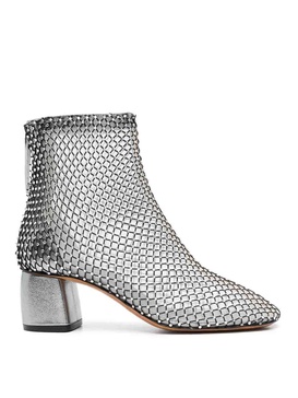 Mesh Ankle Boots