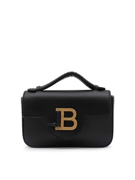 Black Leather Shoulder Bag