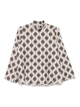 Printed Silk Blouse