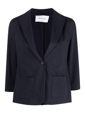 Single-breasted pockets blazer