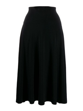 Flared Midi Skirt