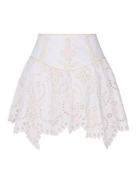 Pauline Skirt In Broderie Anglaise