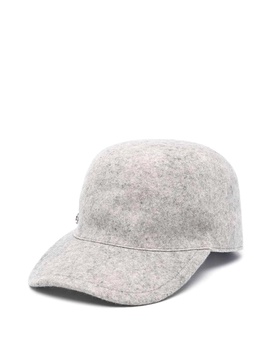 Wool Baseball Cap With Pin