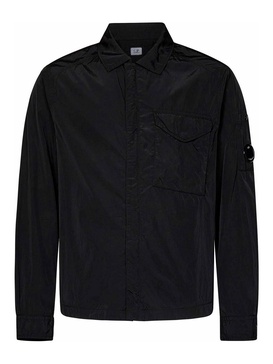 Black Nylon Overshirt