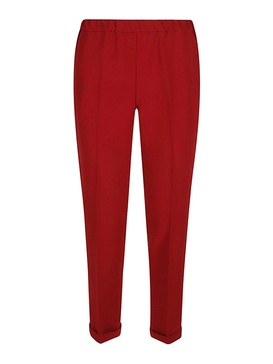 Cady drawstring trousers