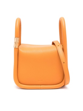 Wonton 20 pebble leather handbag