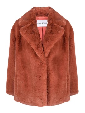 Stand Studio Savannah Faux Fur Lush Teddy Jacket