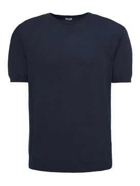 Navy Blue Cotton T-Shirt