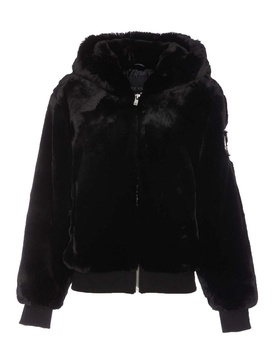 Black Portland Bunny Jacket