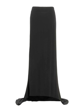 Asymmetrical long skirt