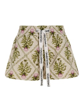 Floral print shorts