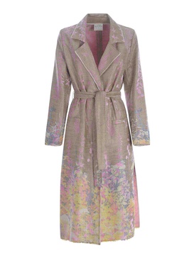 Jacquard coat