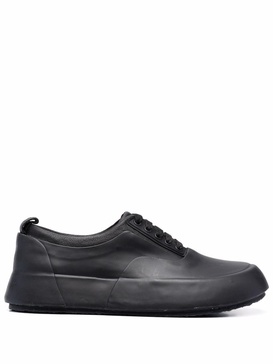 vulcanized lace-up sneakers