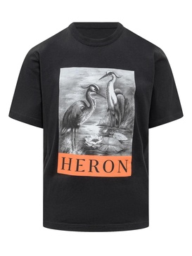 Black 'Heron' T-Shirt