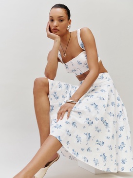 Santana Linen Two Piece