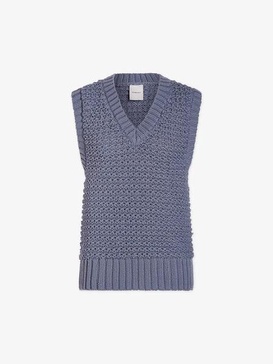 Blue Adie Knit Vest