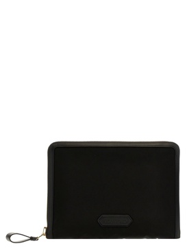 Tom Ford Logo Nylon Clutch