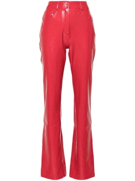 Norma Kamali High Waisted Flared Trousers