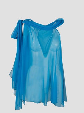 Silk chiffon blouse