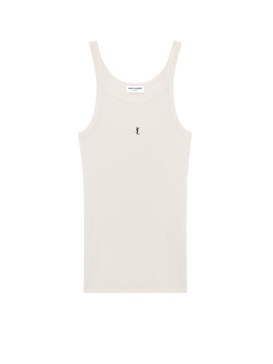 Ribbed oragnic cotton tank top