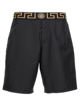 Versace Greca Border Swim Shorts