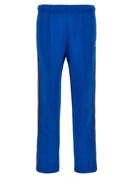 Logo Patch Joggers Pants Blue