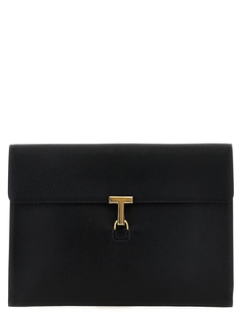 Tom Ford 'Monogram' Logo Clutch