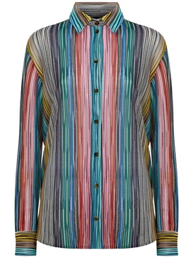 Missoni Striped Ribbed Shirt